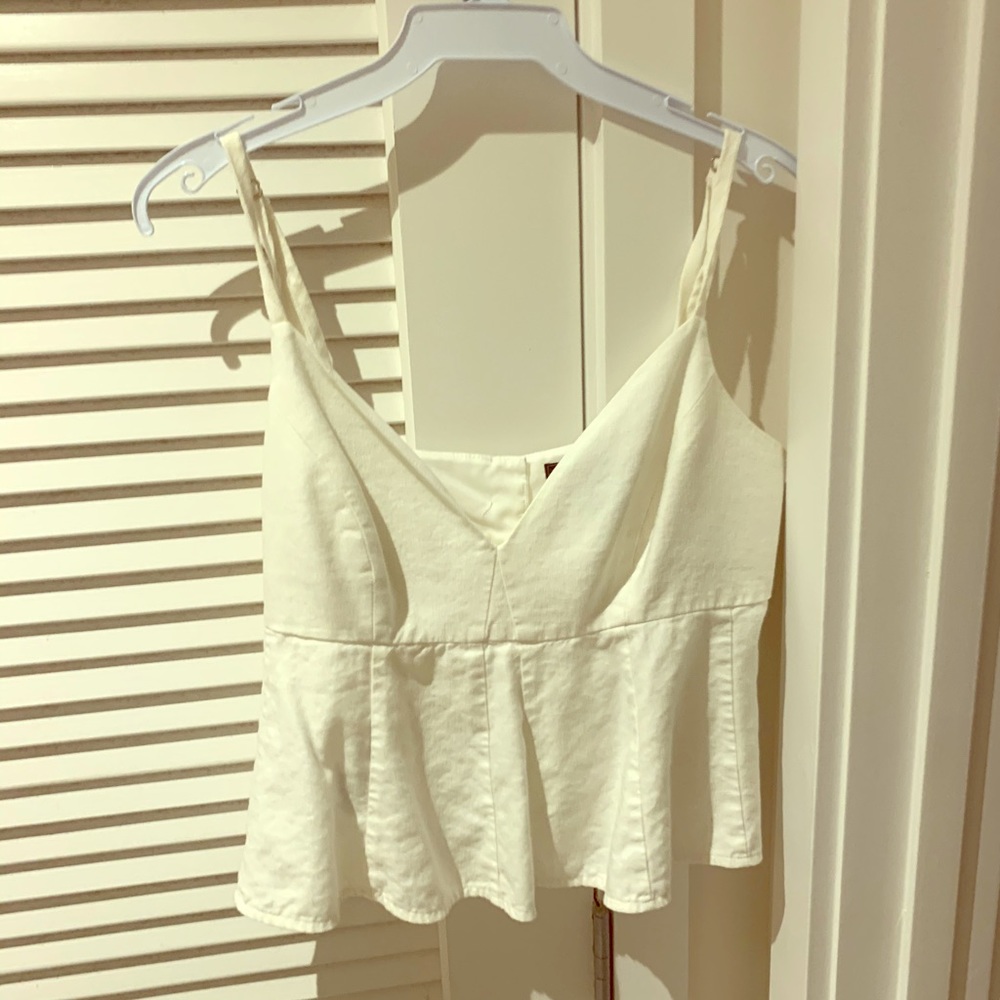 Bcbg white top!